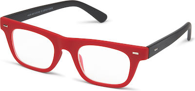 Nordic Vision Reading Glasses +1.00 in Red color