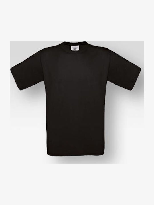B&C Exact 150 Tricou Promoțional Pentru Bărbați, Negru