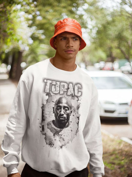 TKT 2Pac Sweatshirt White