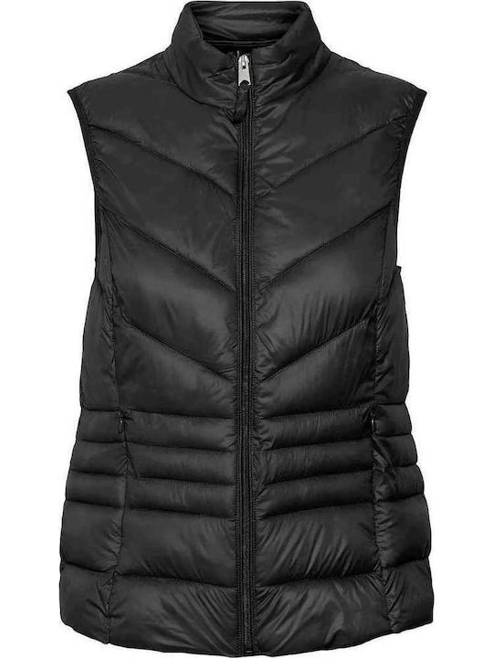 Scurtă Jachetă de femei Puffer Negru