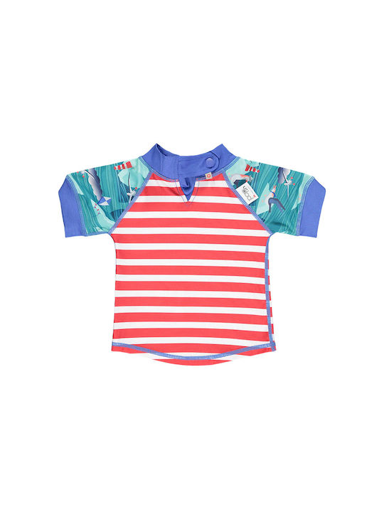 Close Parent Kinder Badeanzug UV-Schutz (UV) Shirt Rot