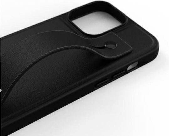 adidas Back Cover Silicon cu Curea Negru (iPhone 13 Pro Max)