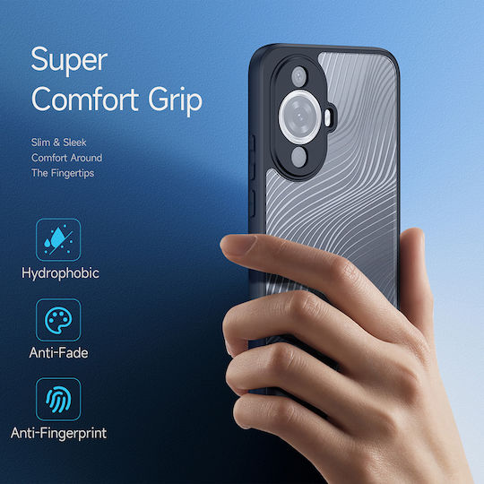 Dux Ducis Aimo Series Back Cover Σιλικόνης με Λουράκι Μαύρο (Huawei Nova 12s)