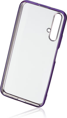 Naxius Plating Silicone Back Cover Purple (Huawei Nova 5T)