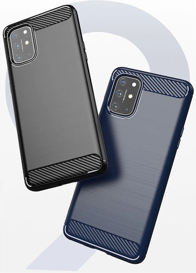 Techsuit Carbon Back Cover Silicone Black (OnePlus 8T)