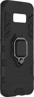 Techsuit Silicone Shield Coperta din spate Silicon Negru (Galaxy S8)