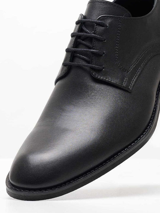 Vice Footwear Leder Herrenschuhe Schwarz