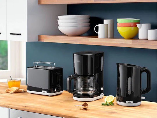 Braun HT 1010 Φρυγανιέρα 2 Θέσεων 900W Μαύρη