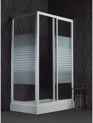 Sanitec A913n Τετράγωνη Ακρυλική Ντουζιέρα 120x80cm Λευκή