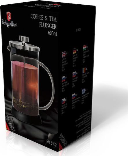 Berlinger Haus Manual Filter Coffee Maker Stainless Steel Silver 600ml