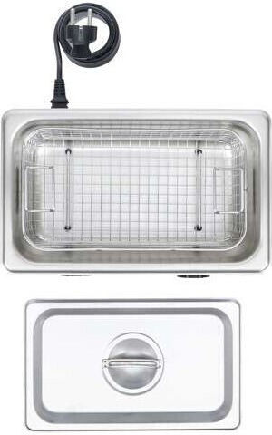BGS Technic Καθαριστής Υπερήχων 3.2lt Inox με Μηχανικό Χρονοδιακόπτη
