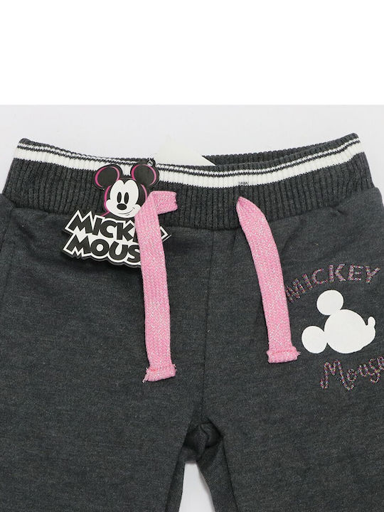 Disney Copilăresc Pantalon de Trening Negru Mickey Mouse