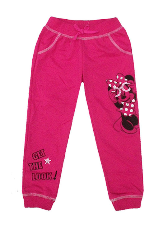 Disney Kids Sweatpants Fuchsia 1pcs