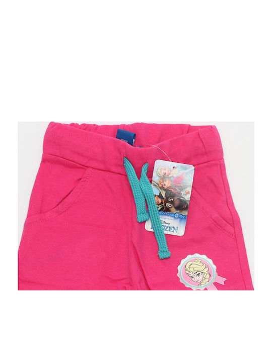 Pantaloni De Trening Fuchsia Frozen