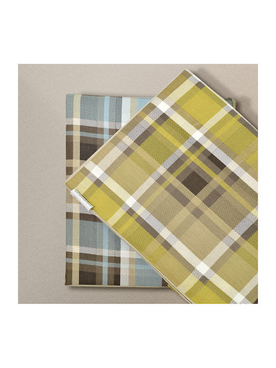 Lino Home Duvet Cover Set Cotton Queen with 2 Pillowcases 220x240 Revon Honey