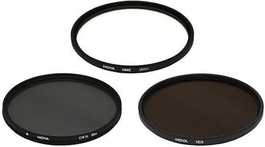 Hoya Digital Filter Kit II Set Of CPL ND UV Lens Filters Diameter 72mm For Camera Lenses