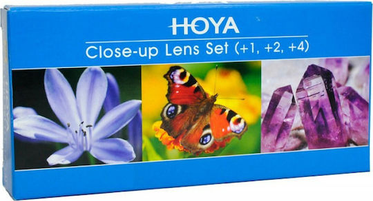 Hoya Set 1 2 4 HMC 72mm Lens Filter Close Up Diameter 72mm with HMC Coating (Multi-Coated) for Photography Lenses