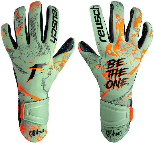 Reusch Pure Contact Голмански ръкавици Възрастни Зелени Фюжън