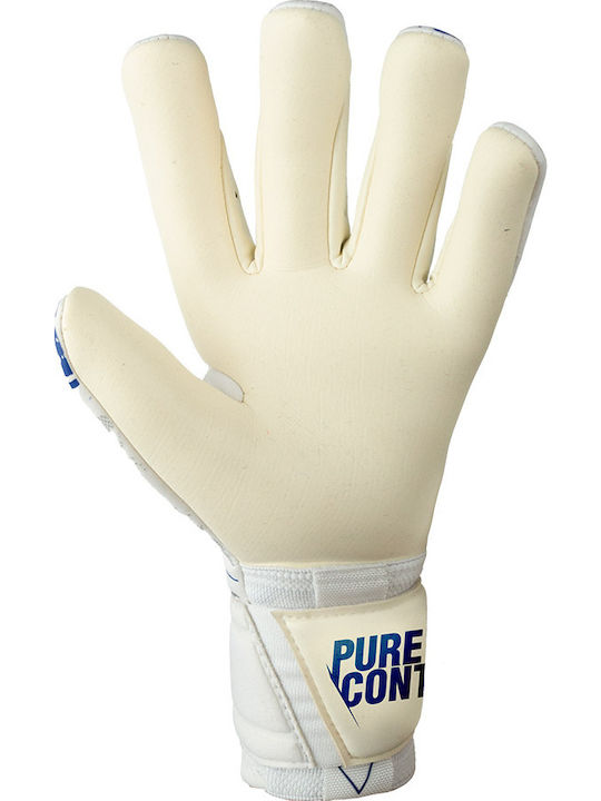 Reusch Pure Contact Gold X Adults Goalkeeper Gloves White