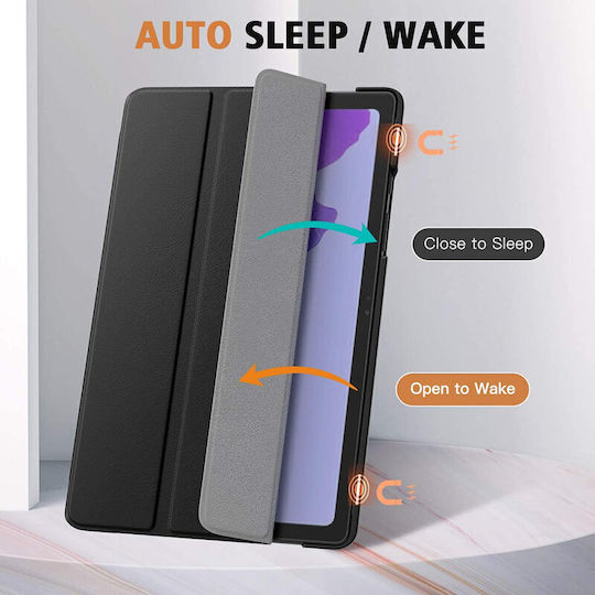 Techsuit FoldPro Flip Cover Neagră (Galaxy Tab A7 Lite)