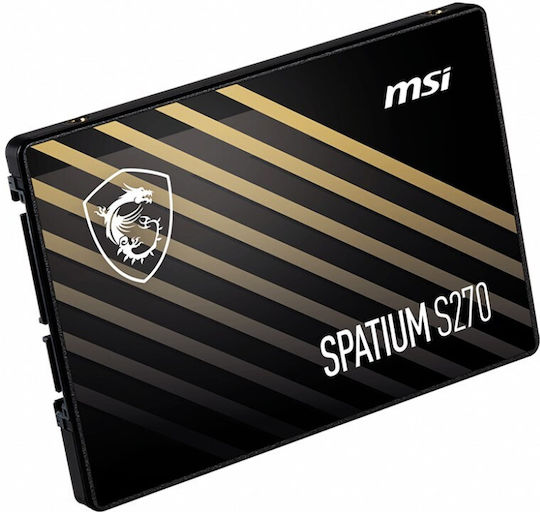 MSI Spatium S270 SSD 240GB 2.5'' Type With SATA III Connection