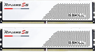 G.Skill Ripjaws S5 64GB DDR5 RAM με 2 Modules (2x32GB) και Ταχύτητα 5600 για Desktop