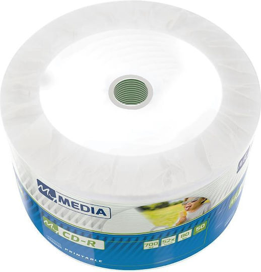 Verbatim Recordable CD-R 52x 700MB Cake Box 50pcs