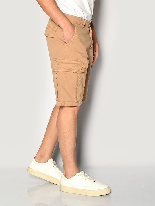 Brokers Jeans 23015-503-16 Ανδρική Βερμούδα Cargo Πράσινη