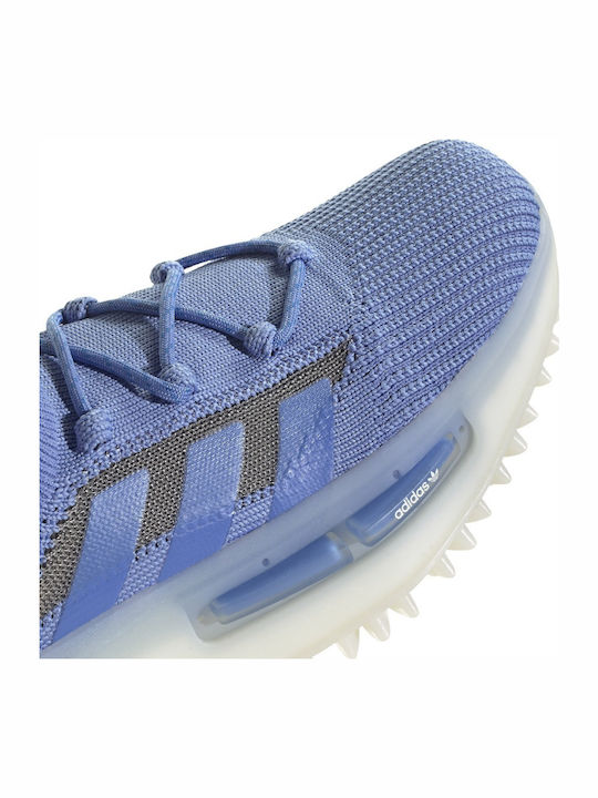 NMD S1 Дамски Маратонки Blue Fusion / Off White / Ftw White