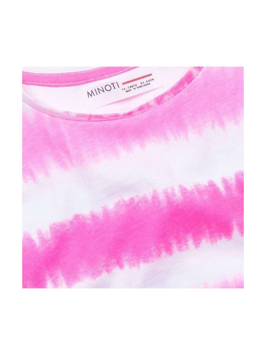 Minoti Kinder-T-Shirt Fuchsie