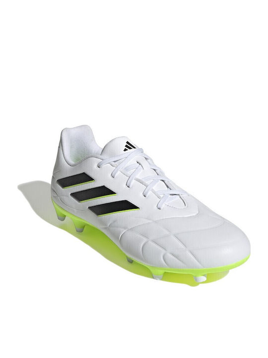 adidas Copa Pure.3 Football Shoes with Cleats White