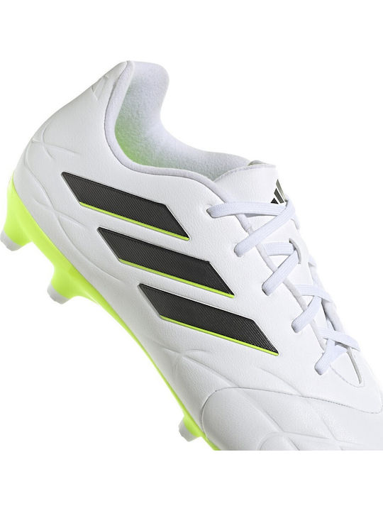 adidas Copa Pure.3 Football Shoes with Cleats White