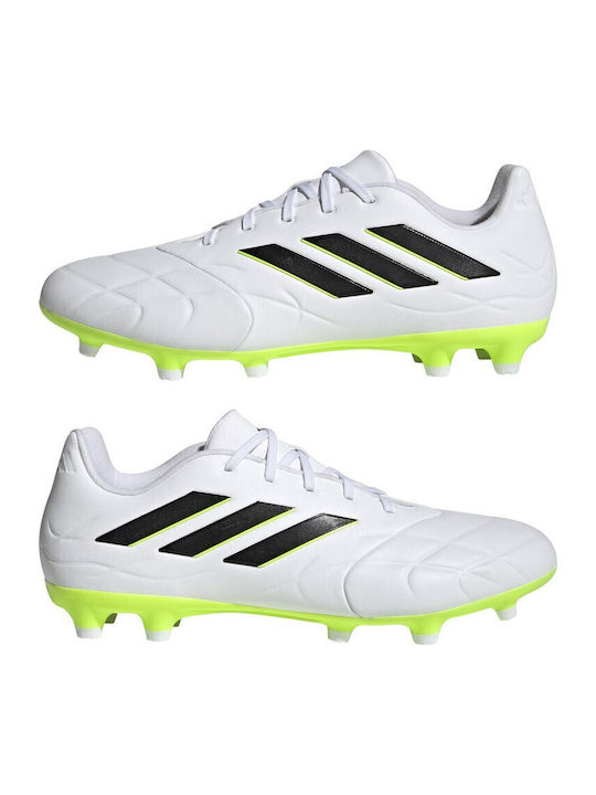 adidas Copa Pure.3 Football Shoes with Cleats White