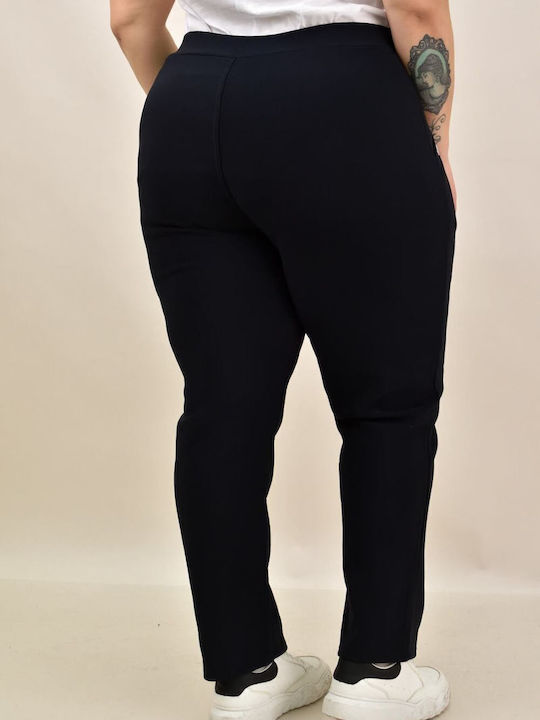 Pantaloni de Trening cu elastic Fleece Albastru