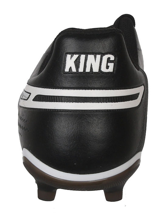 PUMA King Match Fußballschuhe mit Stollen Schwarz