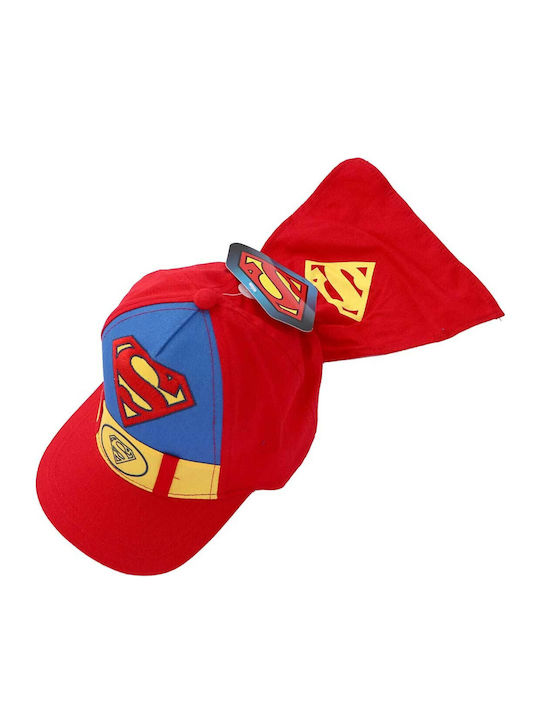 Dc Comics Παιδικό Καπέλο Jockey Κόκκινο
