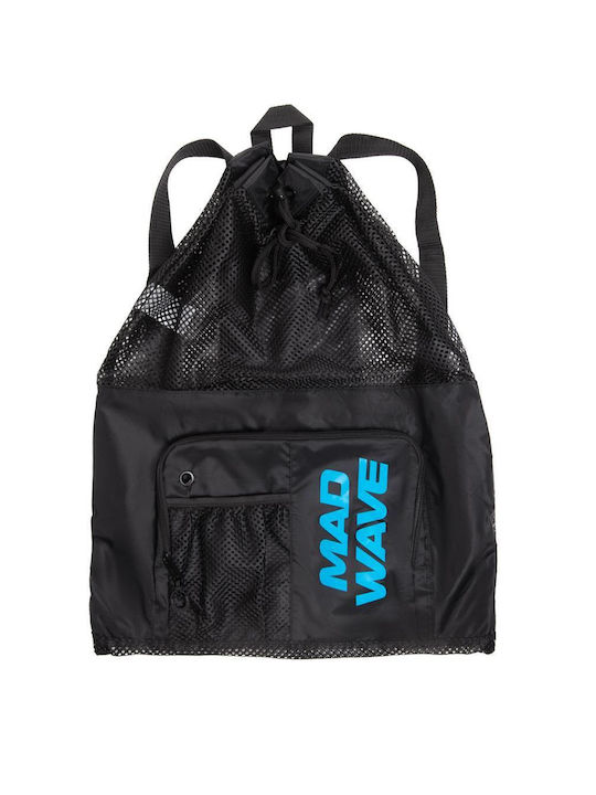 Mad Wave Vent Dry Unisex Τσάντα Πλάτης Κολυμβητηρίου Μαύρη