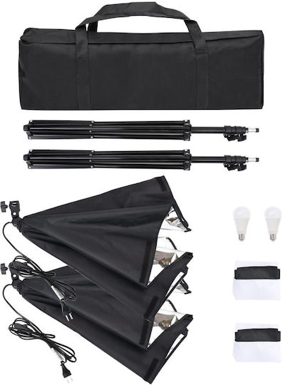 vidaXL Lighting Kit With Tripod