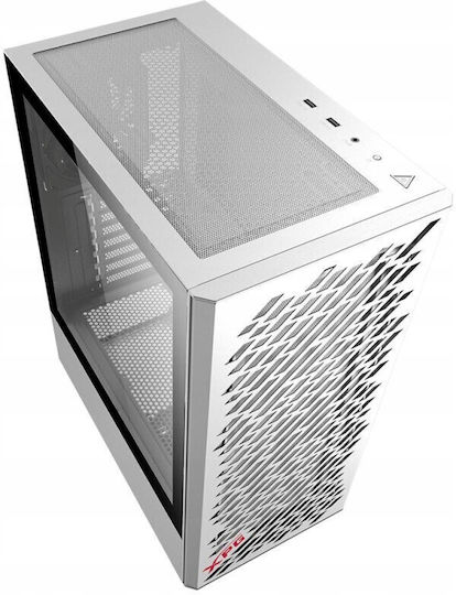 Adata XPG Valor AIR Gaming Midi Tower Κουτί Υπολογιστή με Πλαϊνό Παράθυρο Λευκό