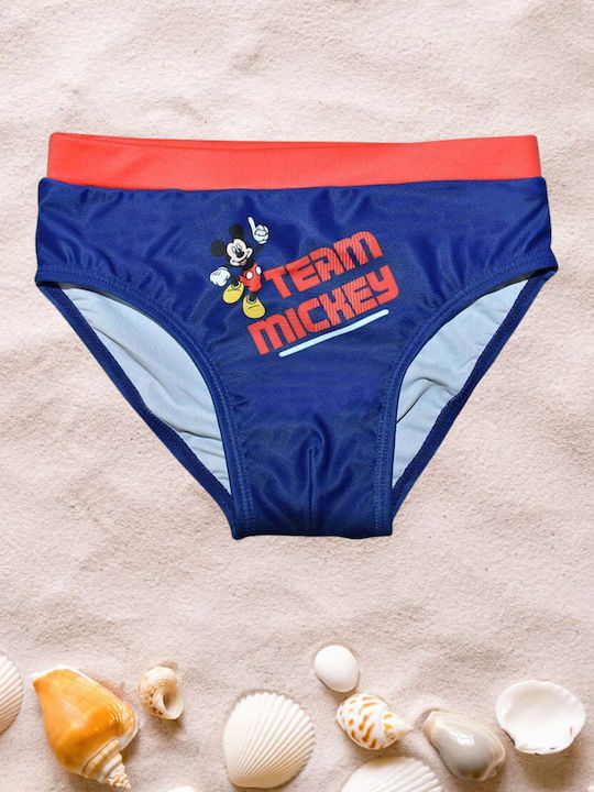 Stamion Μαγιό Σλιπ Team Mickey Kids Swimwear Swim Briefs Blue