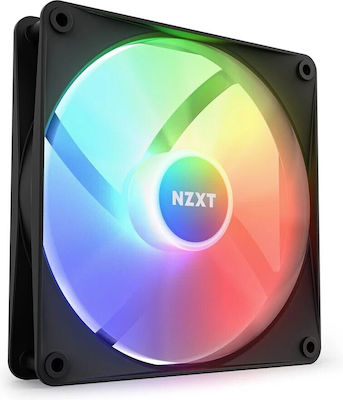 NZXT F140 RGB Core Case Fan με Σύνδεση 4-Pin PWM 2τμχ