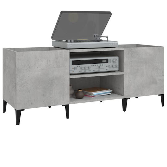 vidaXL Έπιπλο Hi-Fi Γκρι 38x121x48cm