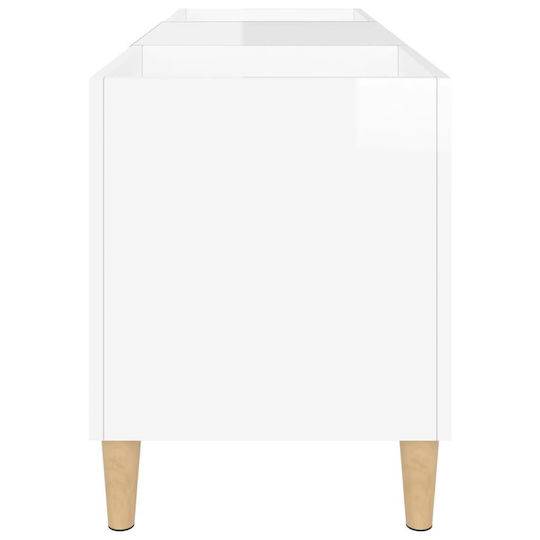 vidaXL Hi-Fi Möbel Weiß 38x121x48cm