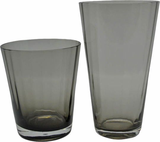 Ankor Set of Glasses Whiskey / Water made of Glass 330ml 6pcs