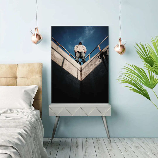 Metallisches Gemälde 60x90 cm