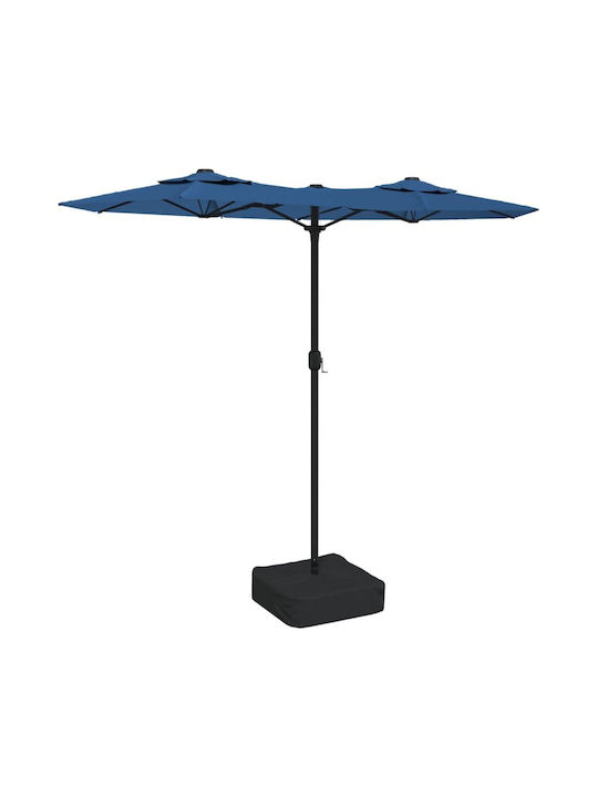 Umbrelă Rotundă Metalică Albastră Φ3.16xÎ2.4m