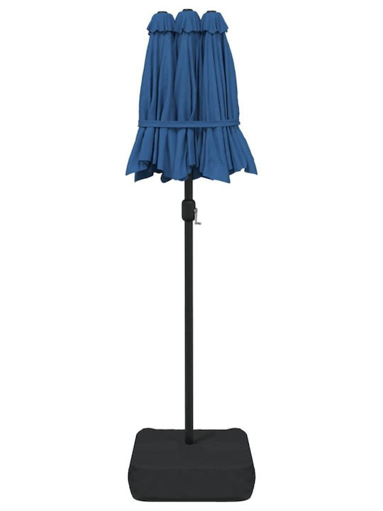 Umbrelă Rotundă Metalică Albastră Φ3.16xÎ2.4m