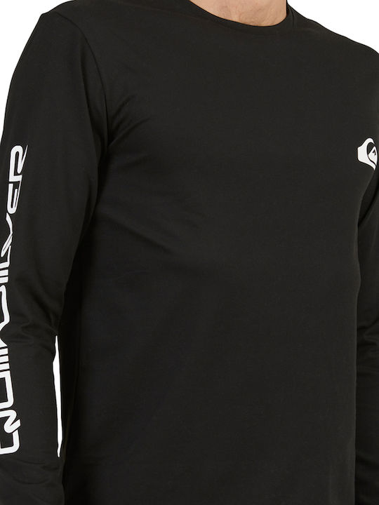 Quiksilver Omni Session UPF 50 Men's Long Sleeve Sun Protection Shirt Black