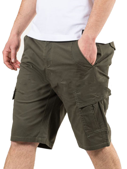 Paco & Co Herrenshorts Cargo Army