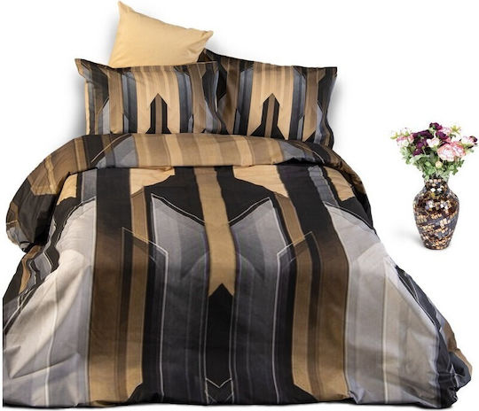 SB Home Set Queen 4pcs 240x260cm Metal Gold